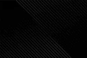 Free vector simple and clean dot lines on dark background