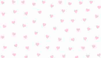 Free vector simple and cute heart pattern wallpaper for copules anniversary