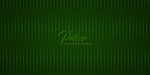 Simple Dark Green Vertical Seamless Strips Pattern Multipurpose Abstract Background Banner