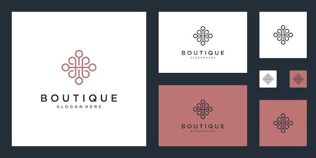 Download Free Simple And Elegant Floral Monogram Design Template Elegant Line Use our free logo maker to create a logo and build your brand. Put your logo on business cards, promotional products, or your website for brand visibility.
