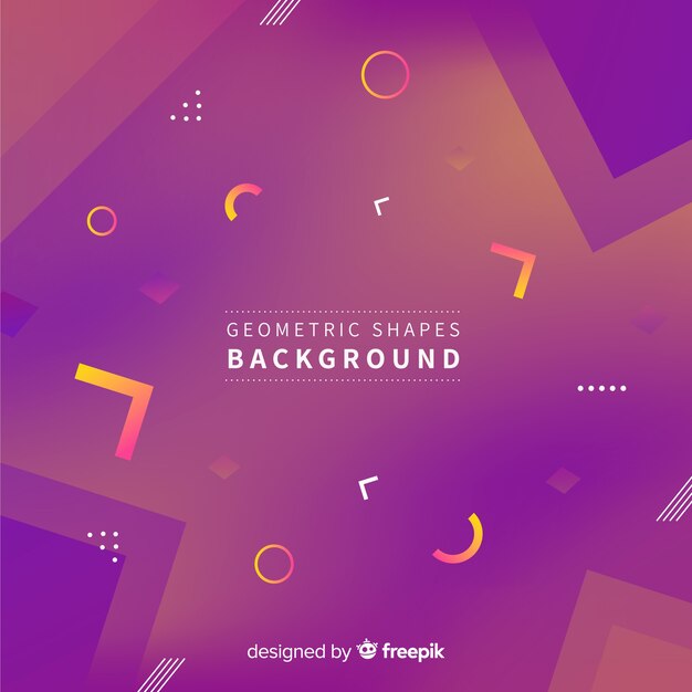 Simple geometric background