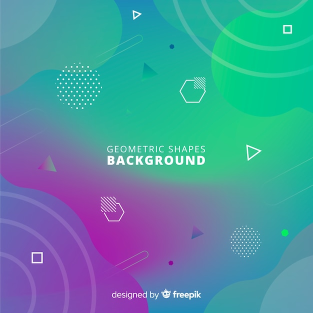 Simple geometric background