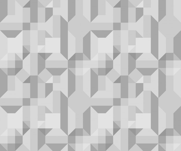 Simple grey volumetric pattern