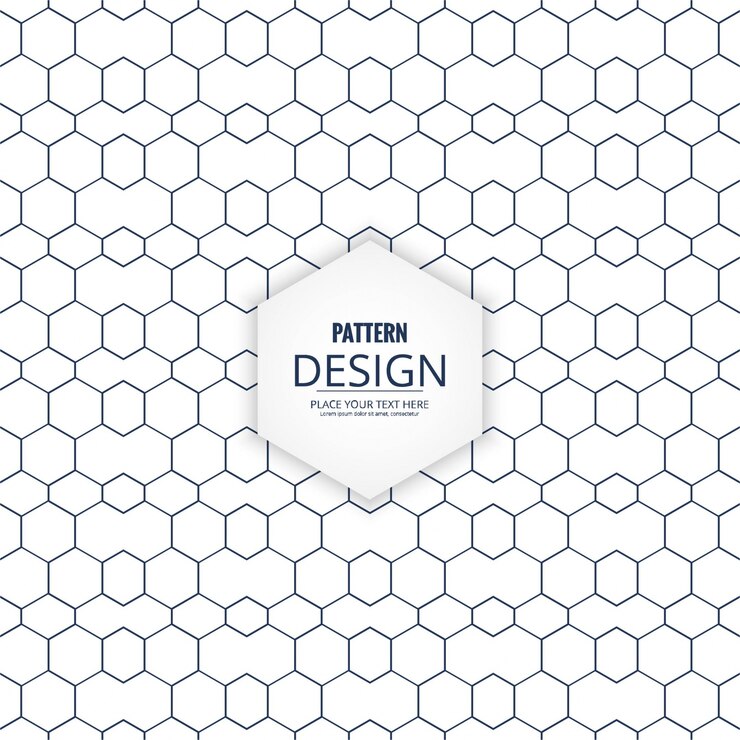 Free Vector simple minimal geometric pattern