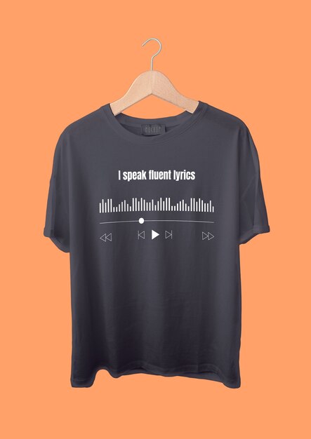 Simple music lover t-shirt