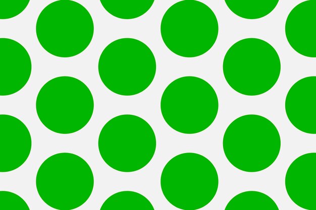 간단한 패턴 배경, 녹색 및 회색 벡터의 폴카 도트