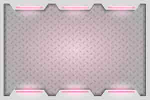 Free vector simple pink technology background