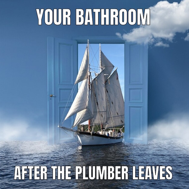 Simple plumber squared meme