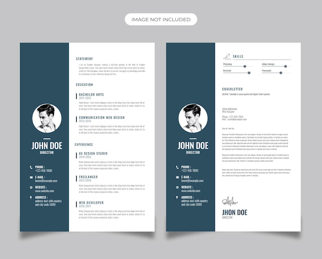 Simple resume design