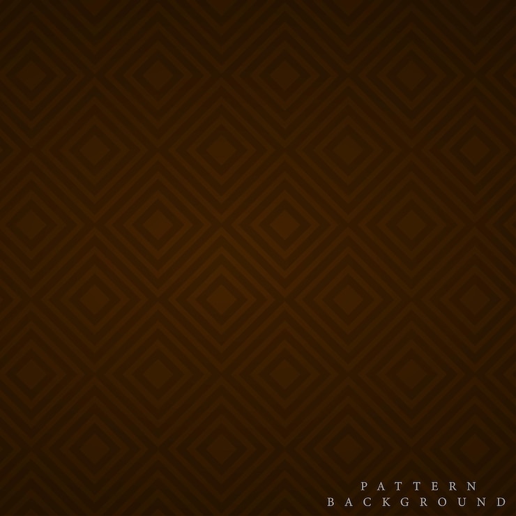 Free Vector simple rhombus pattern dark brown multipurpose abstract background banner