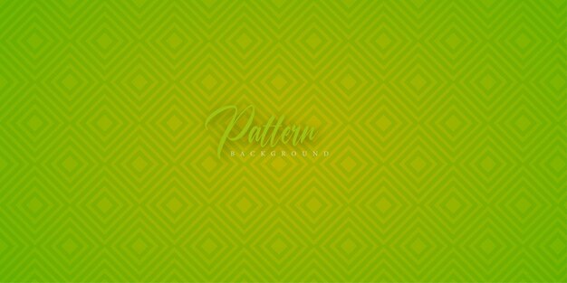 シンプルなひし形のシームレスなパターン緑黄色多目的抽象的な背景バナー