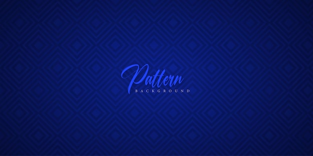 Free vector simple rhombus seamless pattern indigo blue multipurpose abstract background banner