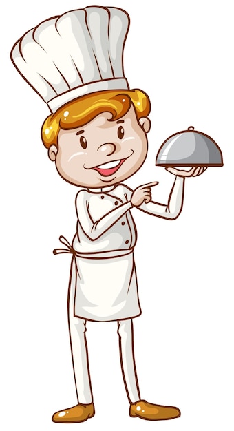A simple sketch of a chef