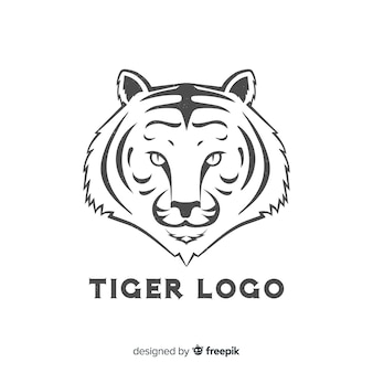 Simple tiger logo