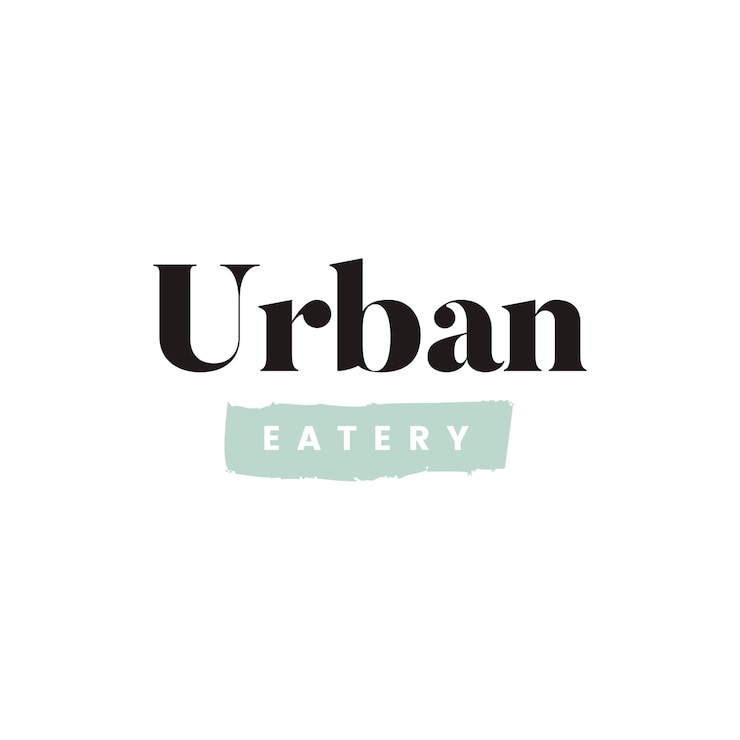 Free Vector simple urban eatery logo vector