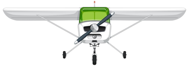 Free vector single engine light aircraft vector