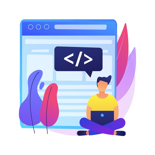 single page application abstract concept  illustration. spa web page, web development trend, app inside a browser, dynamically rewriting page, responsive website creation .