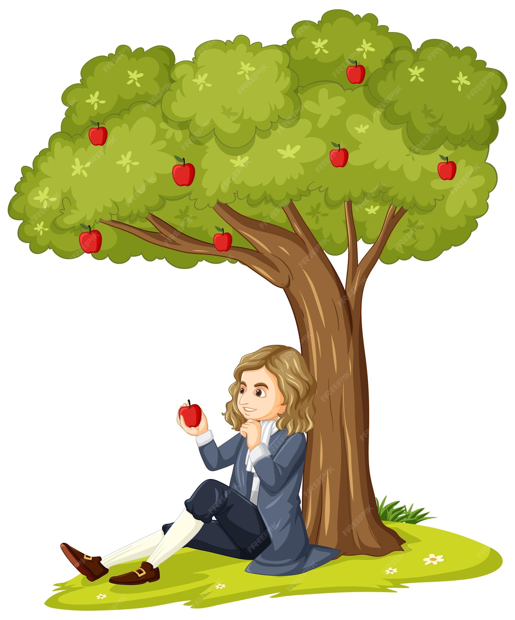 Isaac Newton Apple Gif