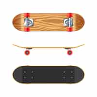 Free vector skateboard