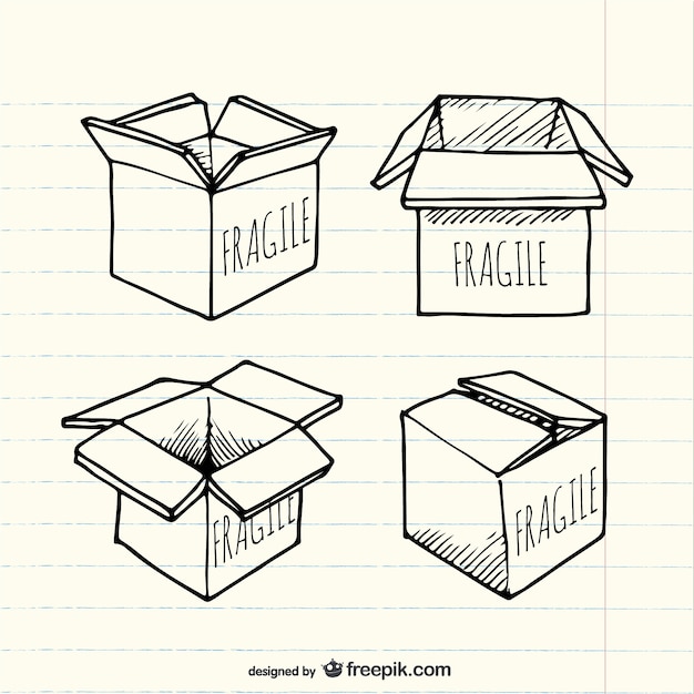 Sketched box