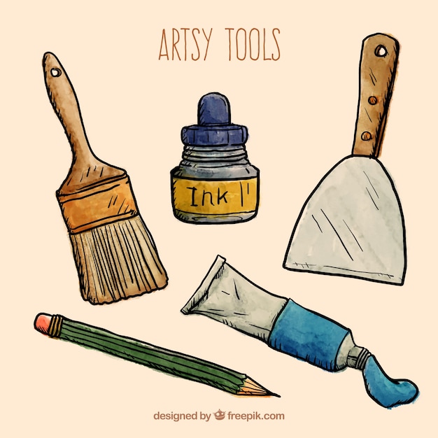 Sketches artsy tools