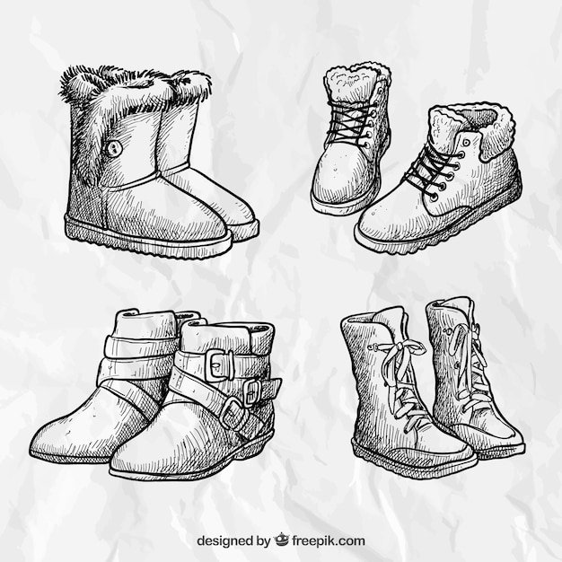 Sketchy boots