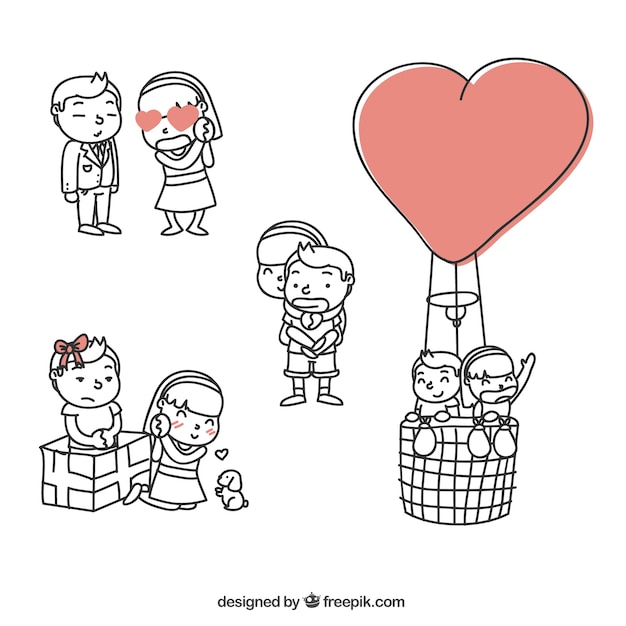 Couple Drawing Images - Free Download on Freepik