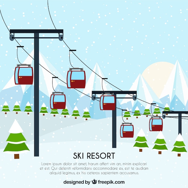 Ski lift design