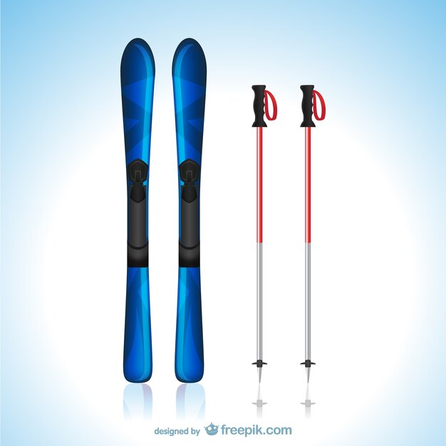 Катание на лыжах оборудование