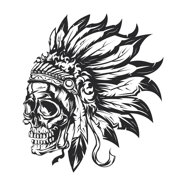 Free Vector | Skull illustration