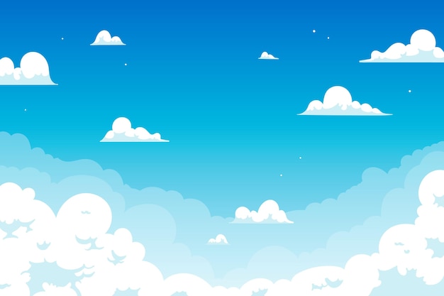 Sky background for video conference design