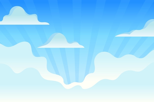 Sky background for video conferencing