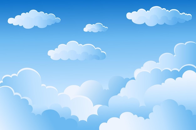 Sky background for video conferencing