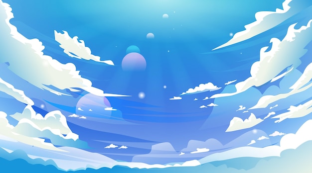 Sky - background for video conferencing