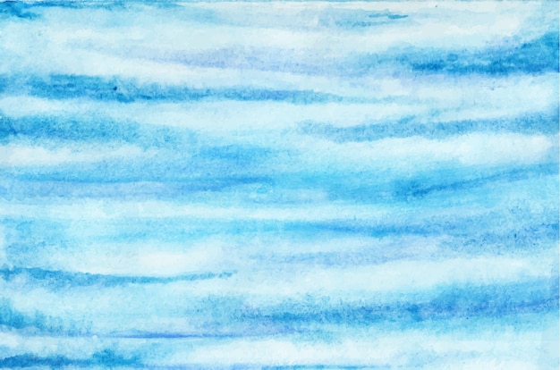 Sky cloud watercolor background