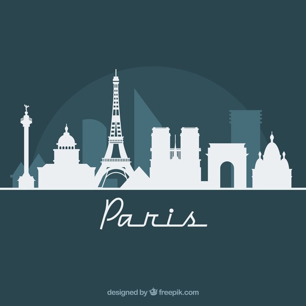 パリのスカイラインデザイン