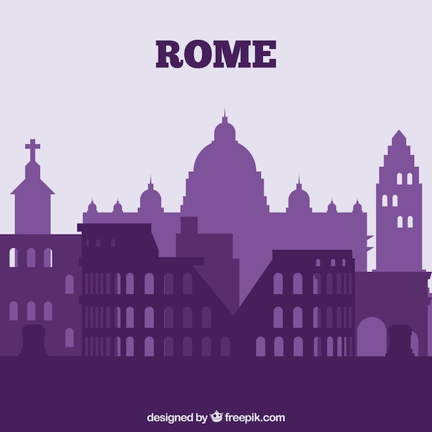 Skyline of rome