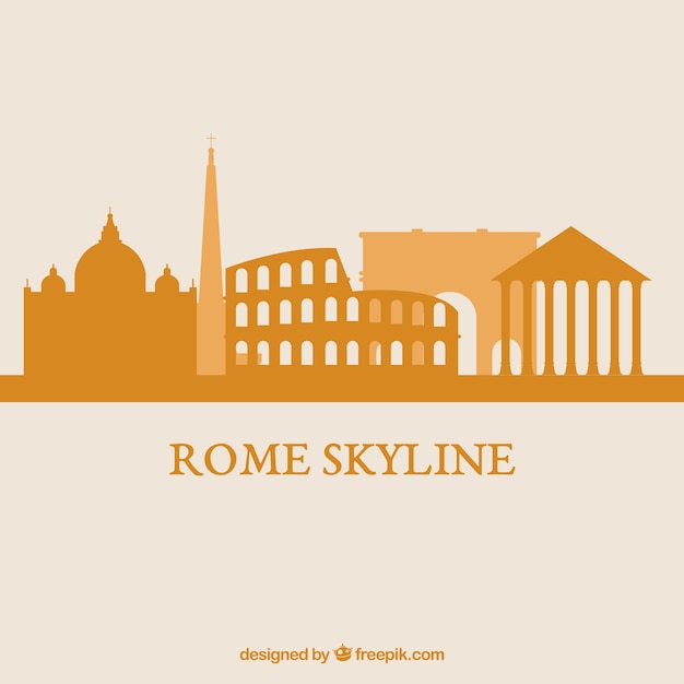 Skyline of rome