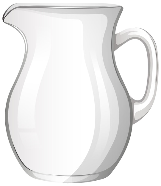 Sleek Modern Vector Illustration of Pitcher