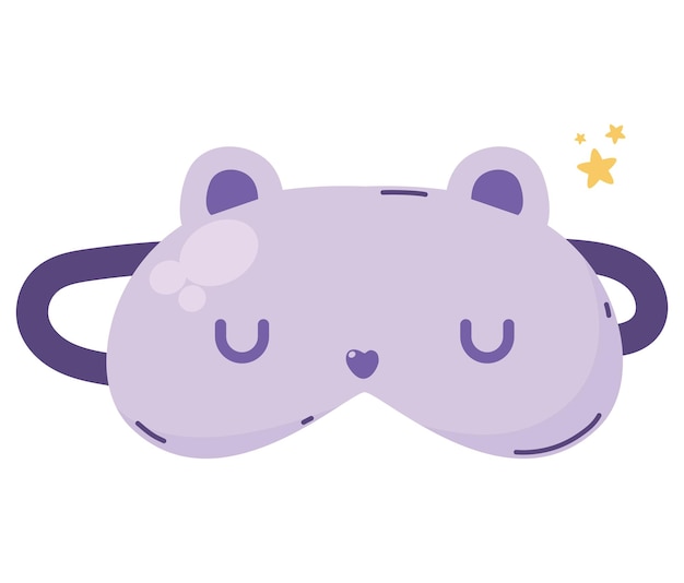 Free vector sleep mask design