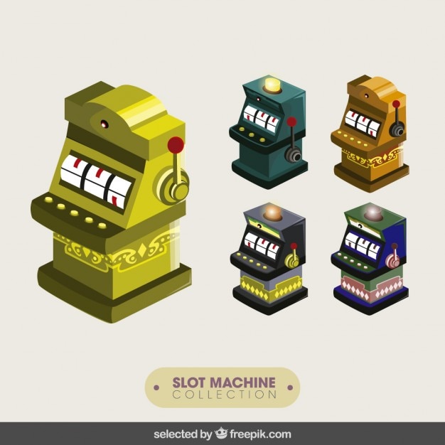 Free vector slot machines collection