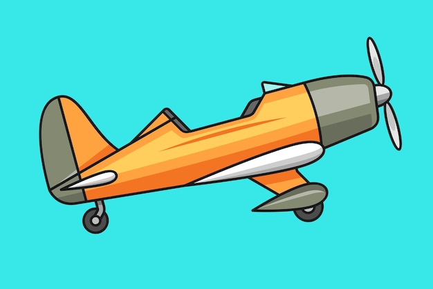 カラフルな航空機イラスト 無料のベクター カラフルな航空機イラスト 無料のベクター
