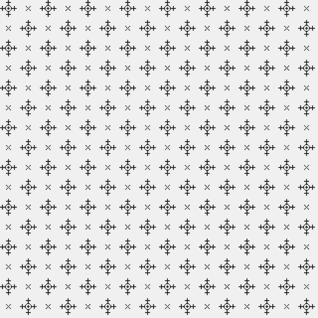 Small black items pattern background