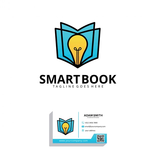 Download Free Smart Book Logo Design Template Premium Vector Use our free logo maker to create a logo and build your brand. Put your logo on business cards, promotional products, or your website for brand visibility.