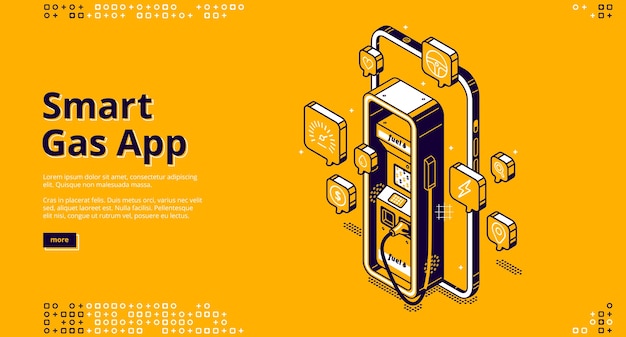 Smart gas app banner