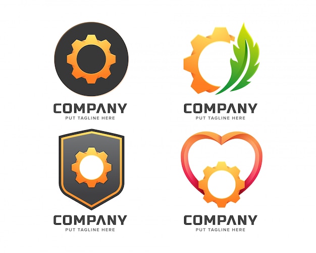 Download Free Gear Logos Free Vector Use our free logo maker to create a logo and build your brand. Put your logo on business cards, promotional products, or your website for brand visibility.