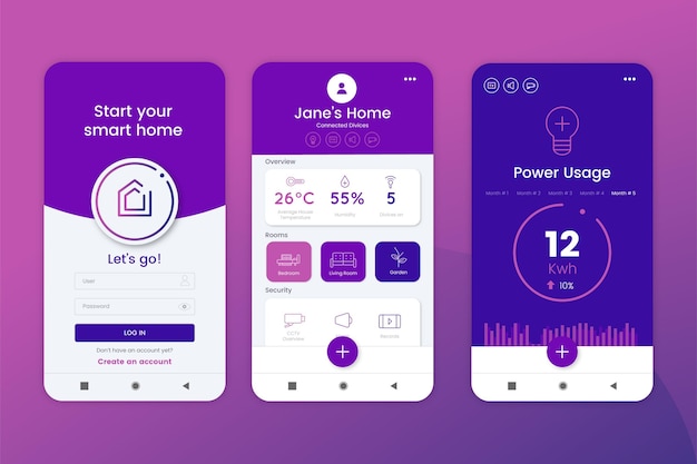 Smart home app