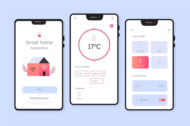 Smart home application