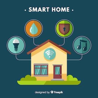 Smart home background
