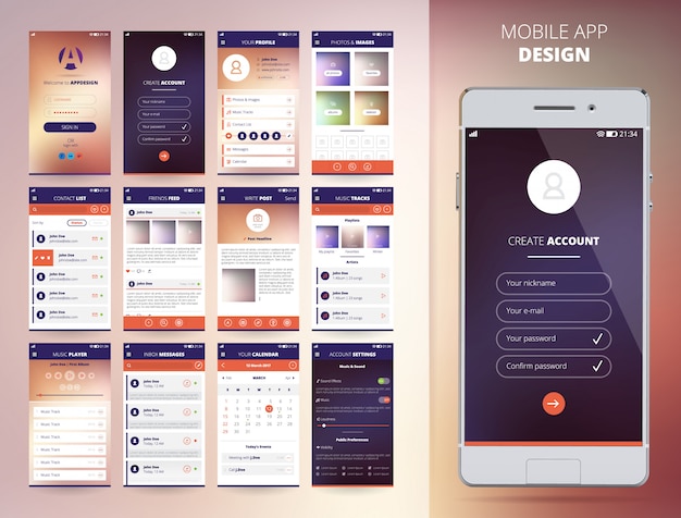 Beste App Design | Free Vectors, Stock Photos & PSD OT-55